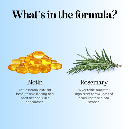 Biotin Shampoo for Thinning Hair - Volumizing, Sulfate-Free, 95% Natural