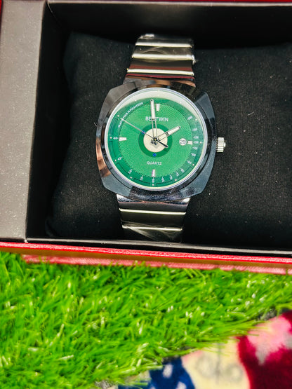 🕰️ Bestwin Quartz Watch – Timeless Precision & Style